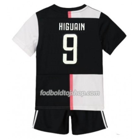 Juventus Gonzalo Higuain 9 Børn Hjemme Fodboldsæt 2019-20 S/S (+ Korte bukser)